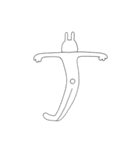 あにまる文字（個別スタンプ：21）