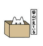 全国の【柴山】さんのためのスタンプ（個別スタンプ：34）