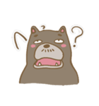 感じ悪いくま（個別スタンプ：14）