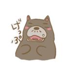 感じ悪いくま（個別スタンプ：16）