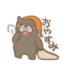 感じ悪いくま（個別スタンプ：35）