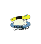 かわいい おすしちゃん（個別スタンプ：3）