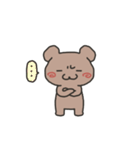 ☆くまちゃんスタンプ☆日常会話用（個別スタンプ：6）