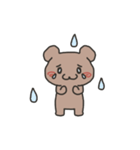 ☆くまちゃんスタンプ☆日常会話用（個別スタンプ：12）
