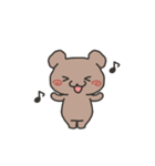 ☆くまちゃんスタンプ☆日常会話用（個別スタンプ：17）