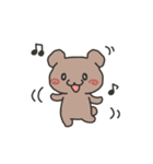☆くまちゃんスタンプ☆日常会話用（個別スタンプ：19）
