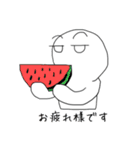大阪の人4 敬語 @tommy m（個別スタンプ：15）