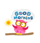 Owl in love（個別スタンプ：1）
