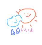お絵かき 気象ふれんど（個別スタンプ：8）