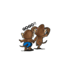 絵描きゴリラの日常★（個別スタンプ：9）