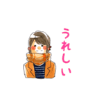 ユイとタカさんスタンプ ①（個別スタンプ：3）