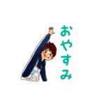 ユイとタカさんスタンプ ①（個別スタンプ：5）