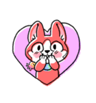 Purple Dog Friends（個別スタンプ：2）