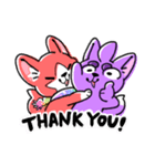 Purple Dog Friends（個別スタンプ：13）