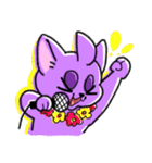 Purple Dog Friends（個別スタンプ：23）