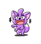Purple Dog Friends（個別スタンプ：31）
