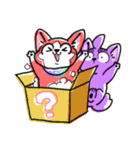 Purple Dog Friends（個別スタンプ：34）