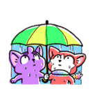 Purple Dog Friends（個別スタンプ：37）