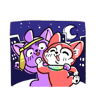 Purple Dog Friends（個別スタンプ：38）
