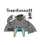 Mr. walrus（個別スタンプ：22）
