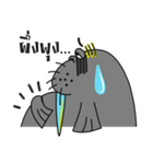 Mr. walrus（個別スタンプ：26）