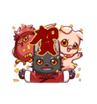 Daily living of 12 Chinese zodiac part1（個別スタンプ：5）