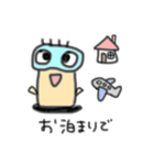 ダイバーになりきるコケギンポくん（個別スタンプ：8）