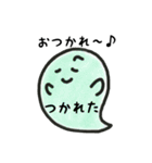 うらはらな吹き出し「ふわわちゃん」（個別スタンプ：3）