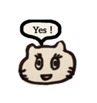 ニャン（個別スタンプ：6）