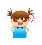 Excited girl life（個別スタンプ：4）