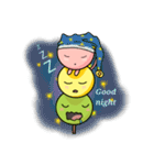 Cute Kitty Dango Trio（個別スタンプ：4）
