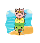 Cute Kitty Dango Trio（個別スタンプ：29）