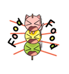Cute Kitty Dango Trio（個別スタンプ：32）