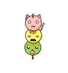 Cute Kitty Dango Trio（個別スタンプ：39）