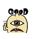 一つ目おばけ（個別スタンプ：4）