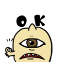 一つ目おばけ（個別スタンプ：7）