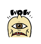 一つ目おばけ（個別スタンプ：8）