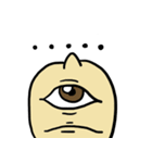 一つ目おばけ（個別スタンプ：10）