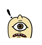 一つ目おばけ（個別スタンプ：14）