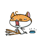 Whale's cat（個別スタンプ：5）