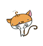 Whale's cat（個別スタンプ：6）