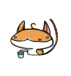 Whale's cat（個別スタンプ：14）