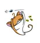 Whale's cat（個別スタンプ：24）