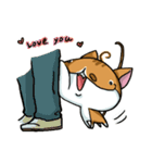 Whale's cat（個別スタンプ：25）