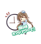 エアポートナナコちゃんのスタンプ（個別スタンプ：24）