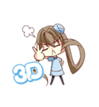 エアポートナナコちゃんのスタンプ（個別スタンプ：27）