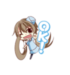 エアポートナナコちゃんのスタンプ（個別スタンプ：32）