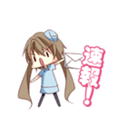 エアポートナナコちゃんのスタンプ（個別スタンプ：36）