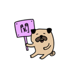 pug pug love（個別スタンプ：23）