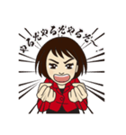 前向きちえこ先生（個別スタンプ：40）